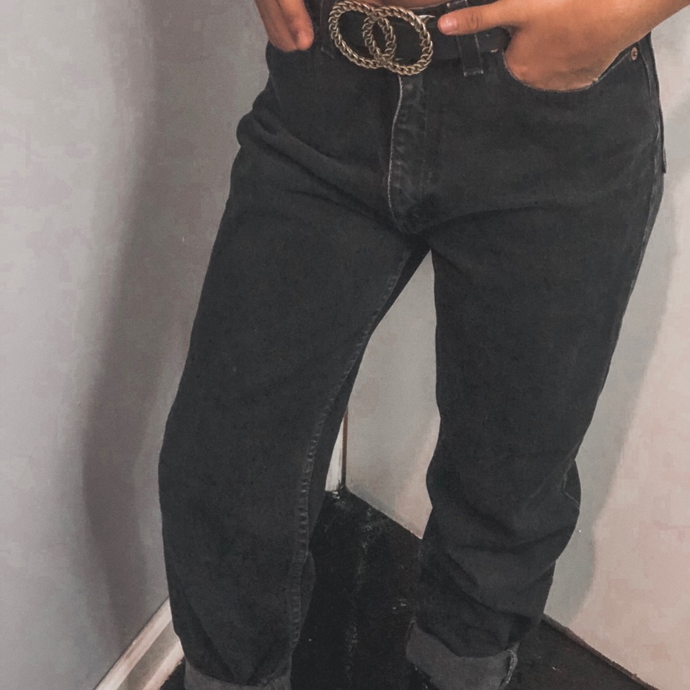 Black mom jeans